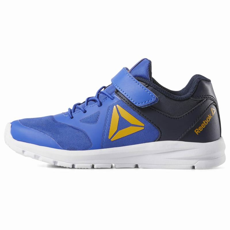 Adidasi Alergare Reebok Rush Runner Baieti Albastri/Bleumarin/Aurii Romania BR3139XN